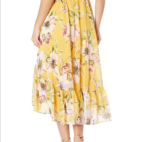 Vince Camuto chiffon midi dress - Picture 3 of 5